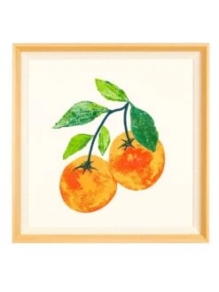 'Valencia Oranges' Framed Art By Nathan Turner