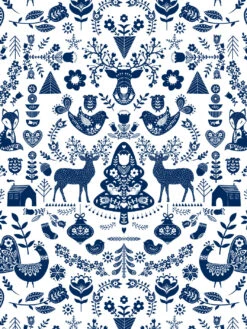Wallpaper Store -Wallpaper Store Annika Navy e19f9d28 b6d9 4631 b5c7 c14372032503