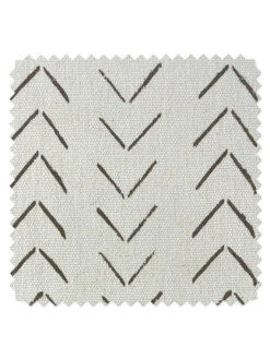 'Fabric By The Yard - Arrows - Chocolate On California Cotton