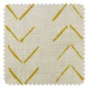 'Fabric By The Yard - Arrows - Gold On California Cotton
