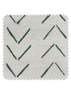 'Fabric By The Yard - Arrows - Green On California Cotton