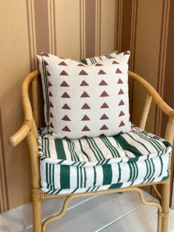 'Fabric By The Yard - Triangles - Rust On California Cotton -Wallpaper Store Arrows Rust on California Cotton 18inx18in RS 017a12d2 a37e 4d59 96a6 6eaad185db00