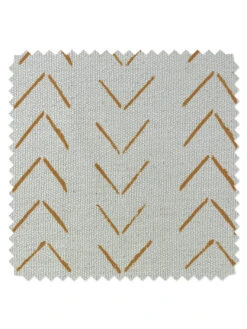 'Fabric By The Yard - Arrows - Terracotta On California Cotton