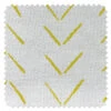 'Fabric By The Yard - Arrows - Yellow On California Cotton