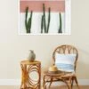 'Cacti Block' Framed Art -Wallpaper Store Artshoppe Cacti Block Framed Art RS a3f05c14 af98 4914 95a7 f917bd825a07