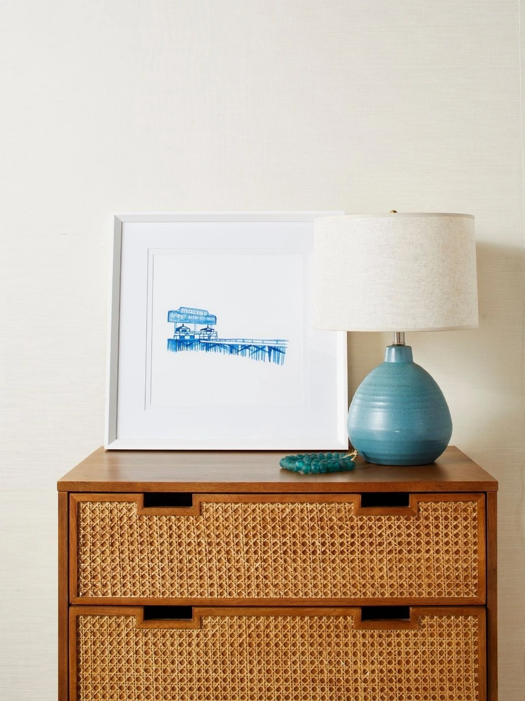 'Malibu Pier' Framed Art By Nathan Turner 4 'Malibu Pier' Framed Art By Nathan Turner - Image 2