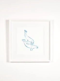 'Malibu Seals' Framed Art