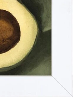 'Avocado Slice' Framed Art By Nathan Turner 7 'Avocado Slice' Framed Art By Nathan Turner -Wallpaper Store Avocado Slice by Nathan Turner detail