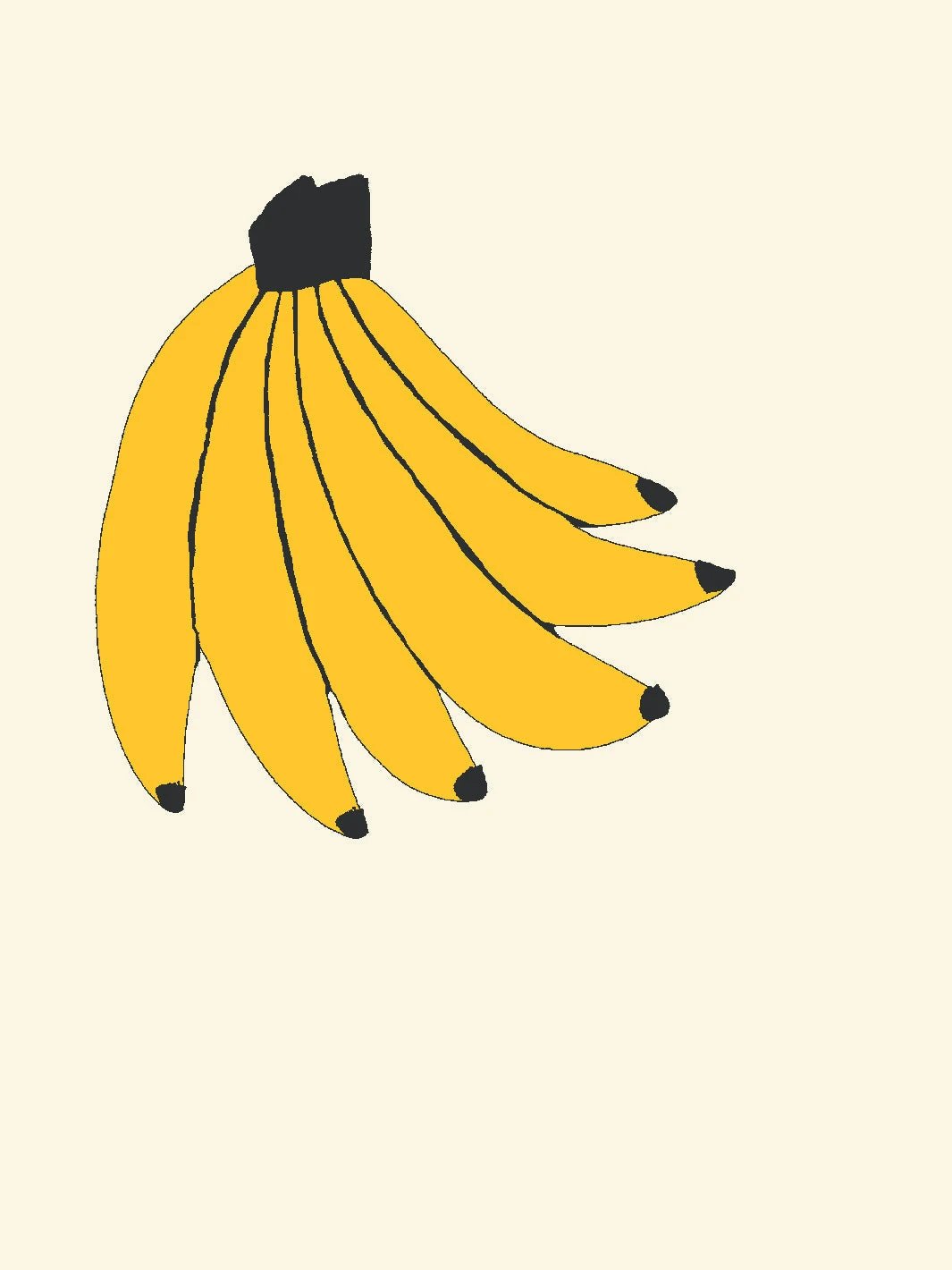 'Bananas' Wallpaper By Tea Collection - Cream 5 'Bananas' Wallpaper By Tea Collection - Cream - Image 3