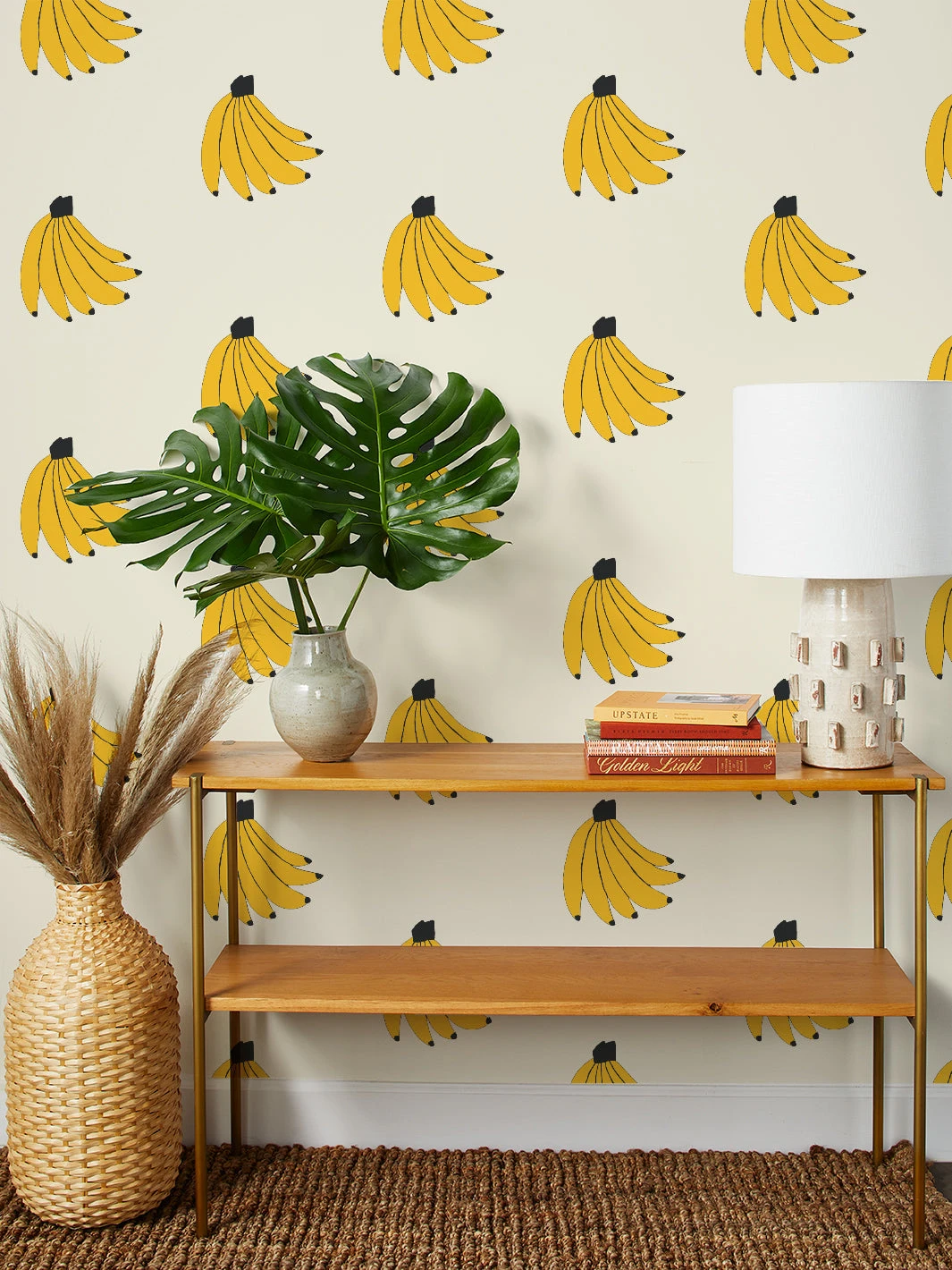 'Bananas' Wallpaper By Tea Collection - Cream 4 'Bananas' Wallpaper By Tea Collection - Cream - Image 2