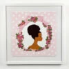 'Barbie™ Rose Cameo Framed Art -Wallpaper Store Barbie Cameo Pink Framed Art by artshoppe design ebb83ba2 25b1 47a4 80b0 3159067e6ecf