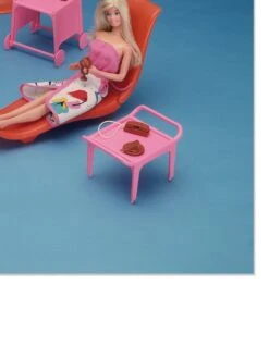 'Barbie™ Dream Pool Collection On Acrylic -Wallpaper Store Barbie Dream Pool Collection on Acrylic by artshoppe detail