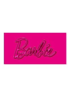'Barbie™ Gloss Logo On Acrylic