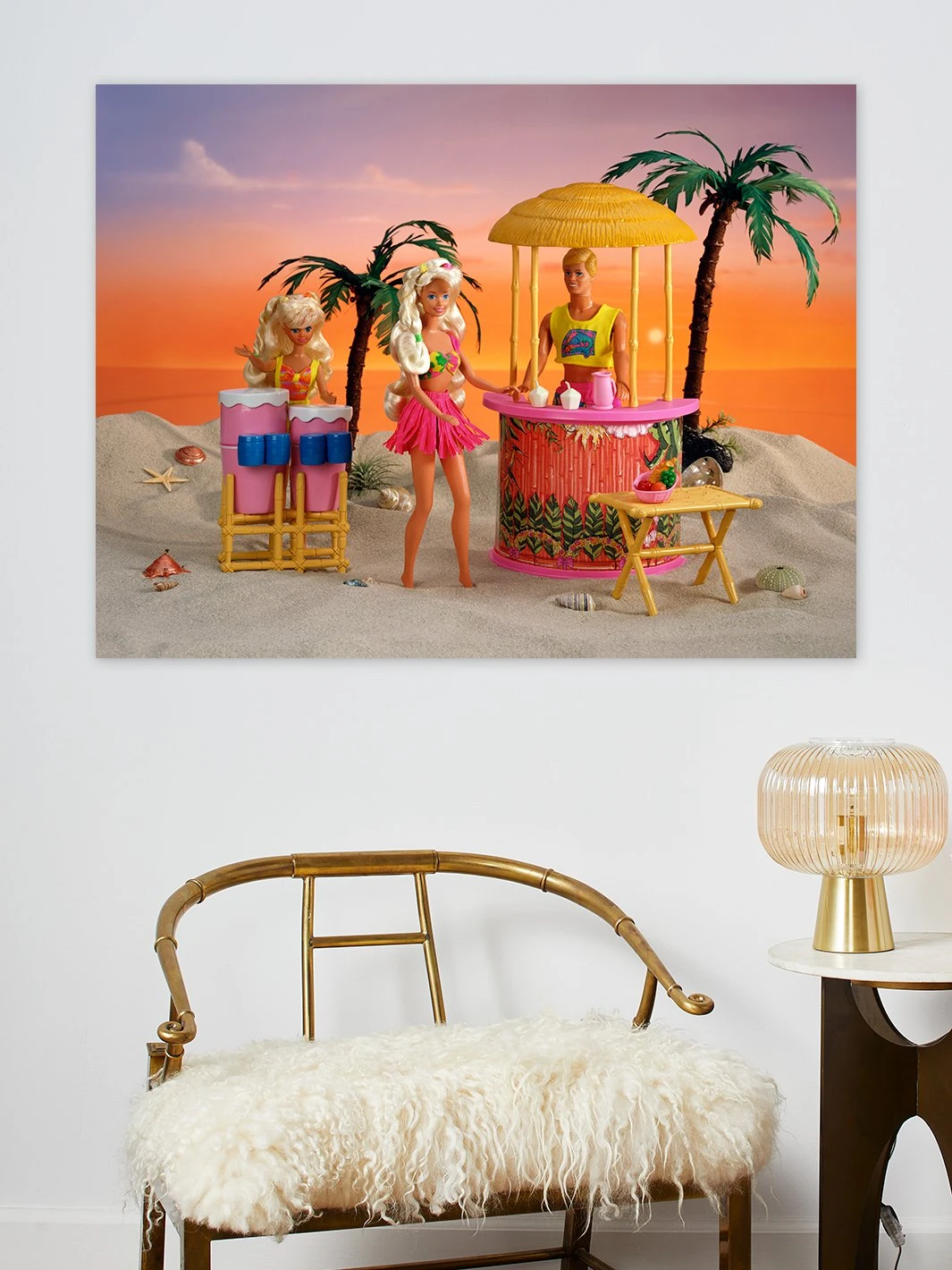 'Barbie™ Hawaii Beach Party On Acrylic 4 'Barbie™ Hawaii Beach Party On Acrylic - Image 2