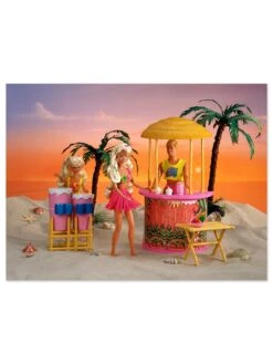 'Barbie™ Hawaii Beach Party On Acrylic