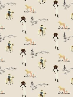 'Barbie™ Ranch' Wallpaper By Barbie™ - Adobe