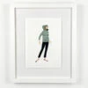 'Barbie™ Vintage Striped Sweater Framed Art -Wallpaper Store Barbie Vintage Striped Sweater Framed Art by Artshoppe Design 8c2362b4 6688 4d4a 875b 16b2379744ae