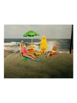 'Barbie™ Beach Scene On Acrylic