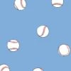 'Baseball Toss' Wallpaper By Wallshoppe - Denim -Wallpaper Store Baseball Toss Denim design fd527551 cf13 4462 bab8 732600652a1f