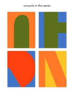 'Bauhaus 2' On Acrylic By Nathan Turner -Wallpaper Store Bauhaus 2 RS