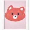 'Bear Face' Framed Art By Tea Collection 2 'Bear Face' Framed Art By Tea Collection -Wallpaper Store Bear Face by Tea Collection
