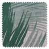 'Fabric By The Yard - Belafonte Palm - Green On Flax Linen