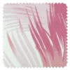 'Fabric By The Yard - Belafonte Palm - Pink On Linen -Wallpaper Store Belafonte Palm Pink Linen Detail