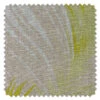 'Fabric By The Yard - Belafonte Palm - Yellow On Flax Linen