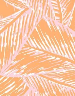 'Best Fronds' Wallpaper By Wallshoppe - Creamsicle -Wallpaper Store Best Fronds Creamsicle detail 9bd22bd2 e01f 456b bdac c0488363e17b