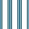 'Between The Lines' Wallpaper By Wallshoppe - Cadet Blue / Indigo