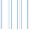 'Between The Lines' Wallpaper By Wallshoppe - Powder Blue / Piggybank