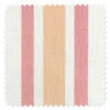 'Fabric By The Yard - Between The Lines - Peach Pink On Linen -Wallpaper Store Between the Lines Peach Pink Linen Detail
