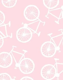 'Bicycles' Wallpaper By Tea Collection - Ballet Slipper -Wallpaper Store Bicycles Ballet Slipper detail 243e1e07 72d5 47b0 968a 2c82619f2b7f