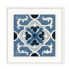 'Blue Talavera Tile Baja' On Canvas By Nathan Turner Framed Art -Wallpaper Store Blue Talavera Tile 2 Design