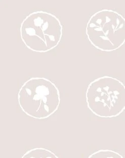 'Bonbon Floral' Wallpaper By Carly Beck - Oyster / White 7 'Bonbon Floral' Wallpaper By Carly Beck - Oyster / White -Wallpaper Store Bonbon Floral Oyster White detail 903a2103 bb1a 4c07 909b 30c6ad2fb379