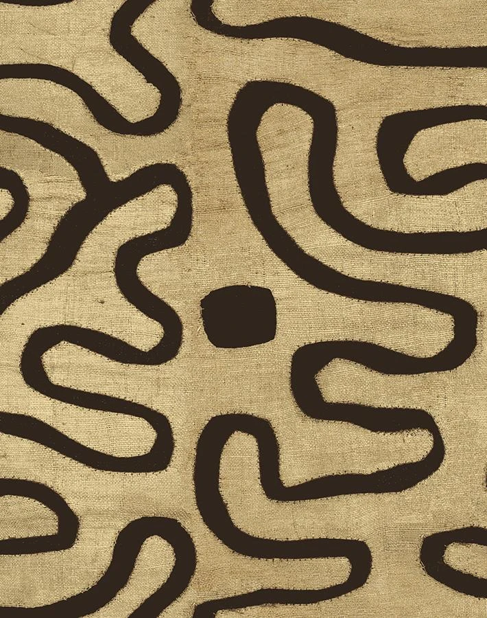 'Buka Patchwork' Wallpaper By Chris Benz - Burlap 3 'Buka Patchwork' Wallpaper By Chris Benz - Burlap