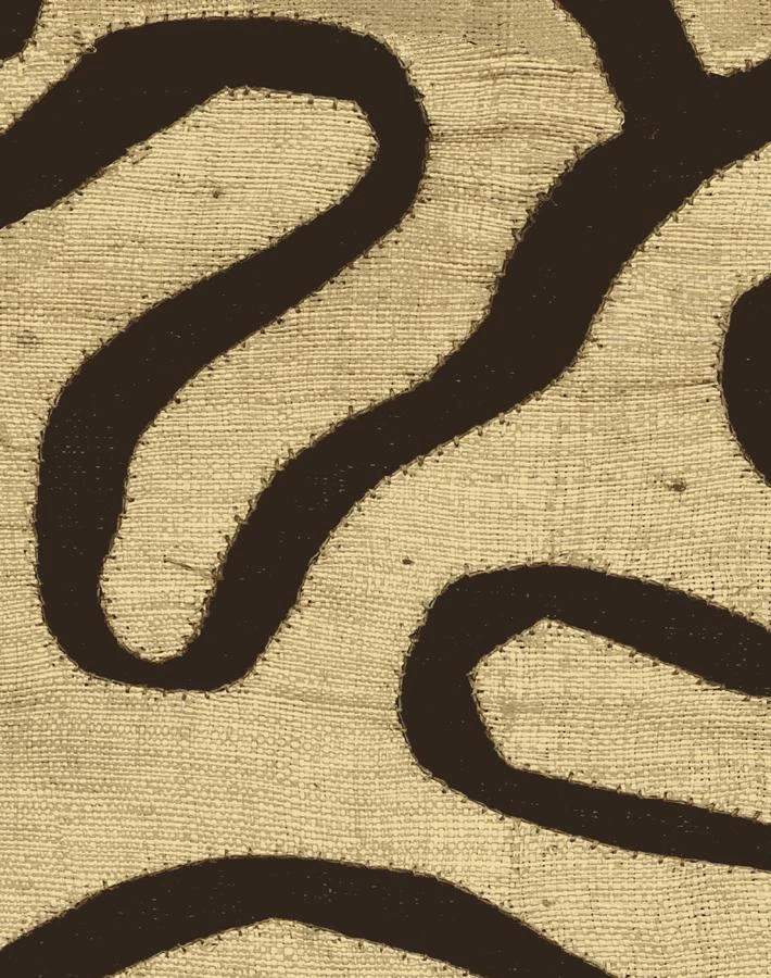 'Buka Patchwork' Wallpaper By Chris Benz - Burlap 5 'Buka Patchwork' Wallpaper By Chris Benz - Burlap - Image 3