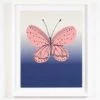 'Butterfly Ombre' Framed Art By Tea Collection -Wallpaper Store Butterfly Ombre by Tea Collection