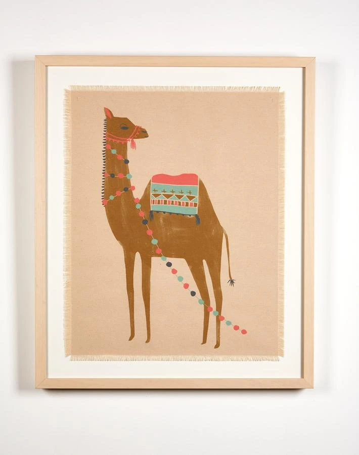 'Camel' Framed Art By Tea Collection 3 'Camel' Framed Art By Tea Collection