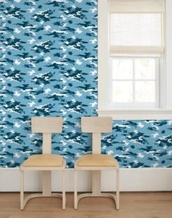 'Camo' Wallpaper By Nathan Turner - Blue -Wallpaper Store Camo RS blue 9c562409 6f4f 4543 b677 5720efdc1c10