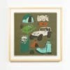 'Camping Gear' Framed Art By Tea Collection