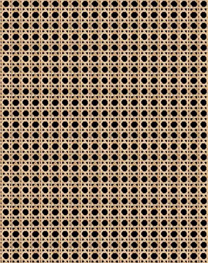 'Faux Caning' Wallpaper By Wallshoppe - Onyx 6 'Faux Caning' Wallpaper By Wallshoppe - Onyx - Image 4