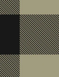 'Check Baby Check' Wallpaper By Wallshoppe - Black / Tan -Wallpaper Store CheckBabyCheck umber product detail version2 99c1c629 f52e 45b0 8045 ecc5c013a8de