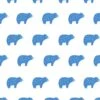 'Chubby Bear' Wallpaper By Tea Collection - Cerulean -Wallpaper Store ChubbyBear Cerulean design 814fe784 1949 441c b423 8acd3b09eaa8