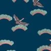 'Cranes In Clouds' Wallpaper By Carly Beck - Peacock 2 'Cranes In Clouds' Wallpaper By Carly Beck - Peacock -Wallpaper Store Cranes in Clouds Peacock Design 1d0a7389 6de5 4513 ae13 fe8d4d19a846