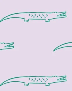 'Crocodile' Wallpaper By Tea Collection - Lavender 7 'Crocodile' Wallpaper By Tea Collection - Lavender -Wallpaper Store Crocodile Lavender detail 8b7b8568 ff17 4e13 ba7f 859606527100
