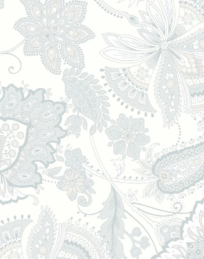 'Darling Nikki' Wallpaper By Wallshoppe - White 5 'Darling Nikki' Wallpaper By Wallshoppe - White - Image 3