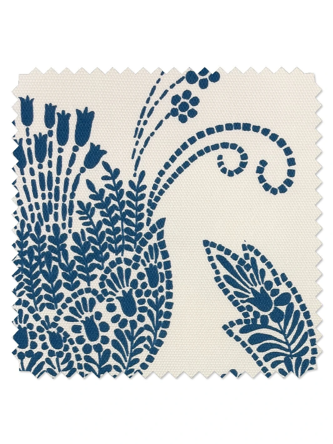 'Fabric By The Yard - Dear Prudence - Cadet Blue On Linen 6 'Fabric By The Yard - Dear Prudence - Cadet Blue On Linen - Image 4