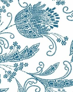 'Dear Prudence' Wallpaper By Wallshoppe - Cadet Blue 8 'Dear Prudence' Wallpaper By Wallshoppe - Cadet Blue -Wallpaper Store Dear Prudence web Cadet Blue detail 2a0e4d30 71e9 47b7 add0 79e34cd78fb0