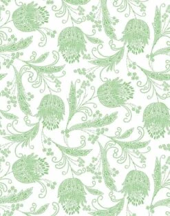'Dear Prudence' Wallpaper By Wallshoppe - Green -Wallpaper Store Dear Prudence web green 5fa9be12 59b5 405e bca5 1dec87a2ca5d